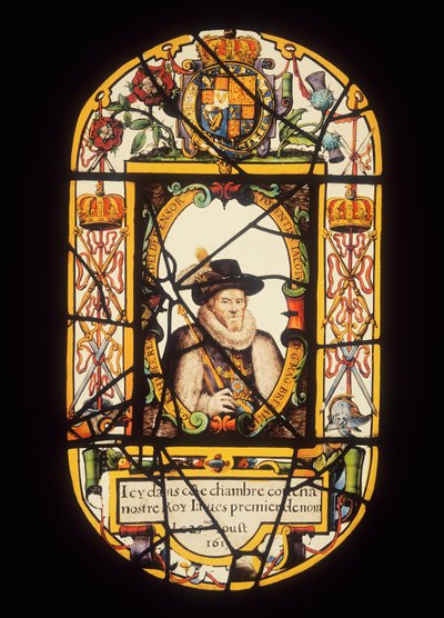 Portrait de Jacques Ier - English School